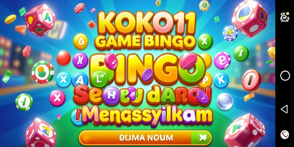 Tampilan gameplay Bingo KOKO11 yang menakjubkan dan interaktif.