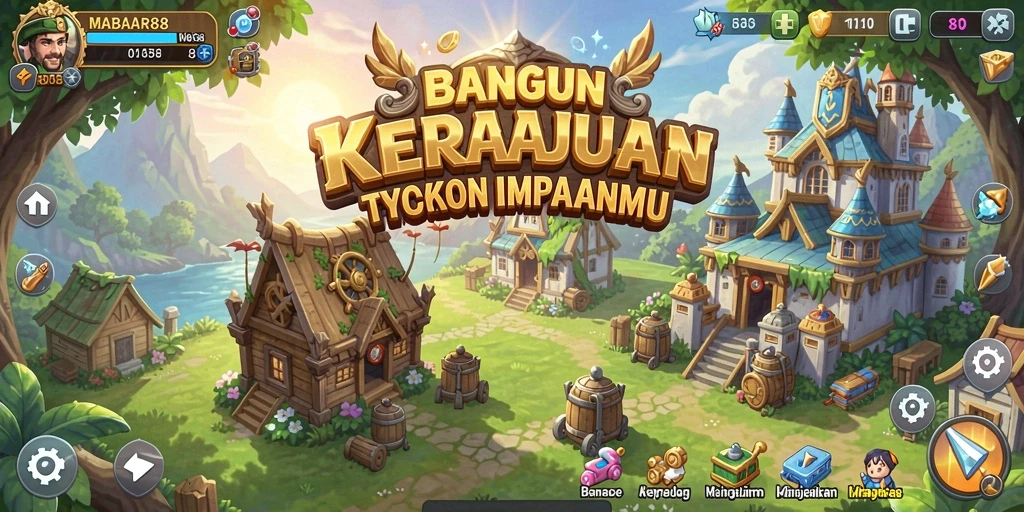 Gameplay MABAR88 menampilkan kompleksitas dan strategi Tycoon.