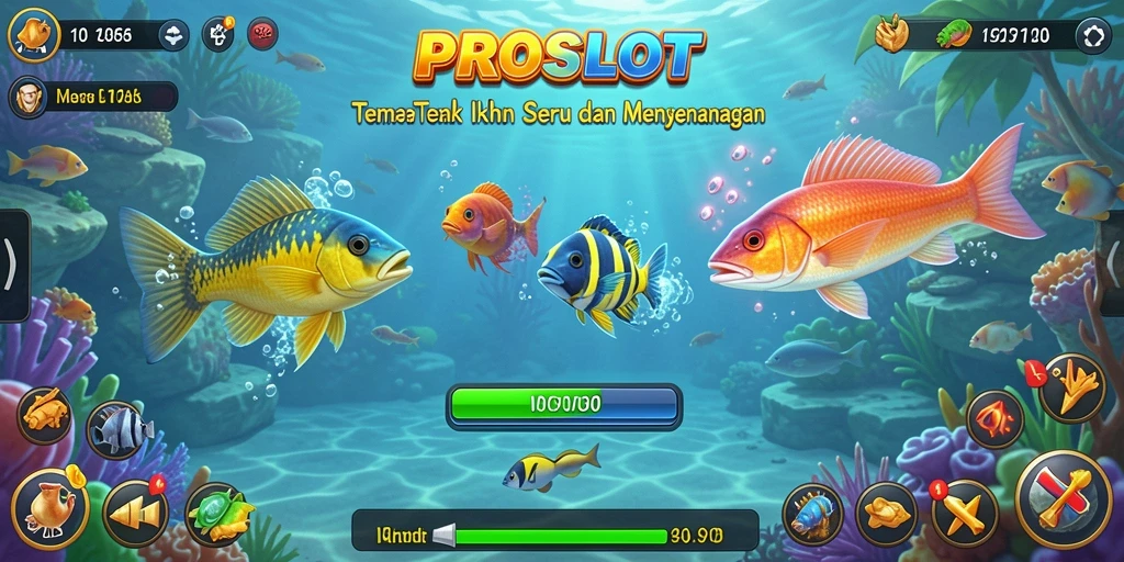 Gambaran gameplay seru dalam PROSLOT Tembak Ikan yang menghibur.