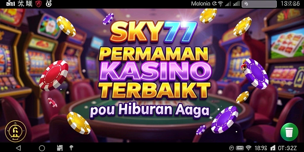 Tampilan gameplay yang seru dan interaktif di SKY77.