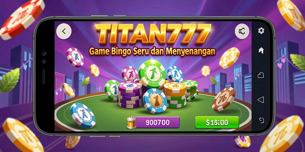 Gameplay seru Bingo di TITAN777 dengan grafis menarik.
