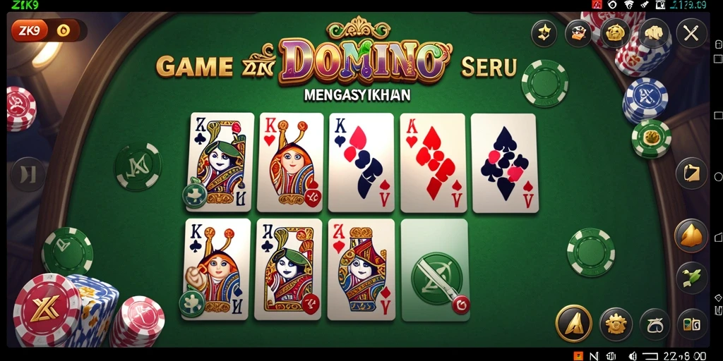 Gameplay seru ZK9 yang menampilkan tantangan Domino.